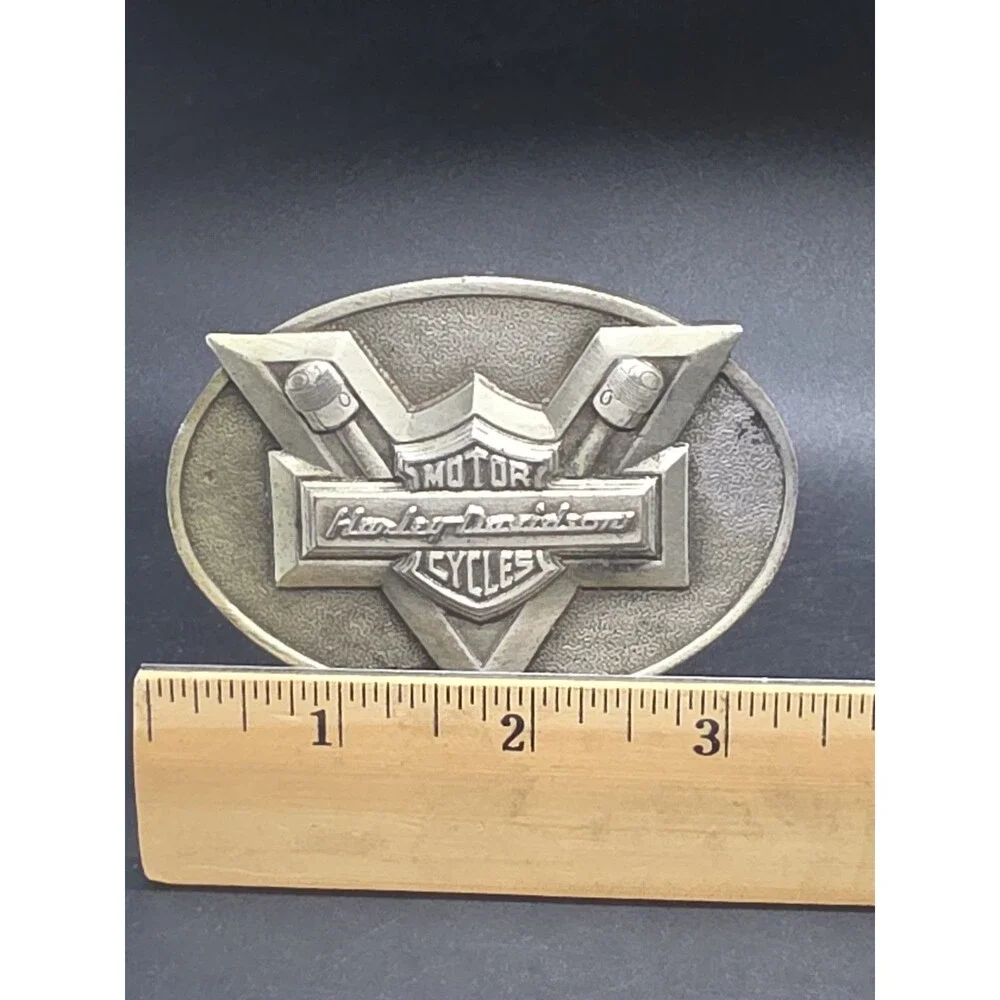 Vintage 1983 Harley Davidson Belt Buckle